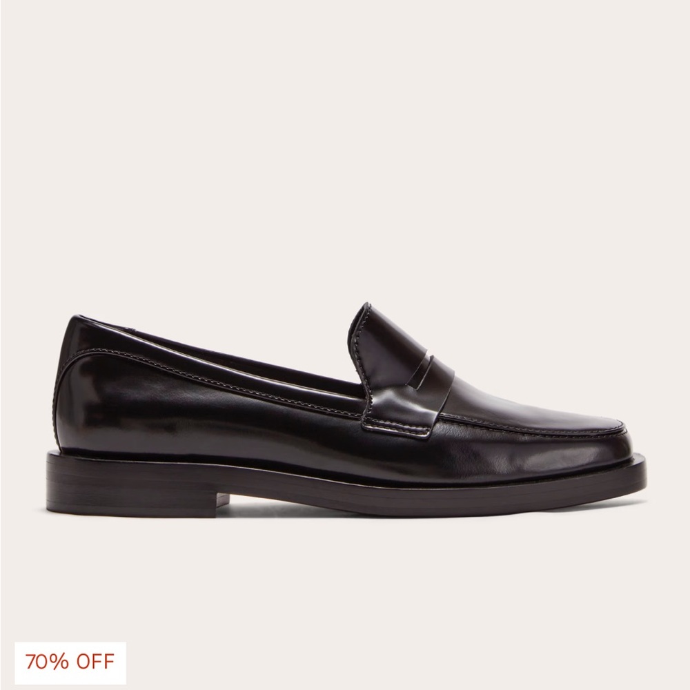 Everlane Black Penny Loafers
